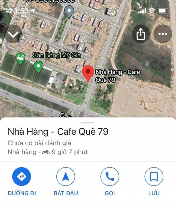 Ghim vị trí cửa hàng lên Google maps